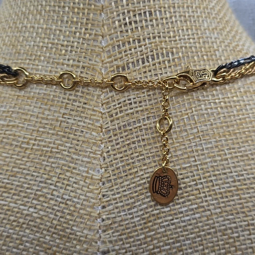 Juicy Couture Retro Multi Chain Pendant Necklace